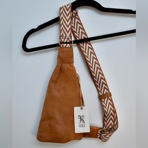 HOBO Bodhi Sling Bag with Chevron Strap